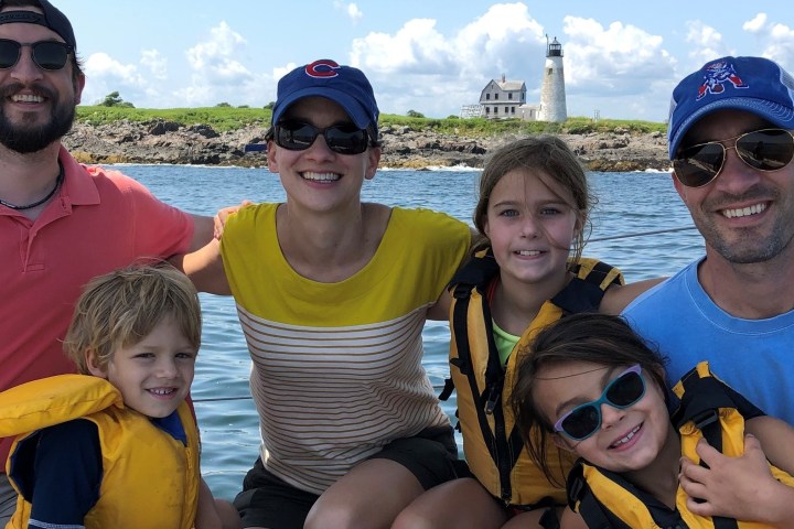 a group of people posing for the camera