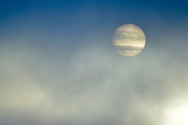 a close up of clouds in the sky